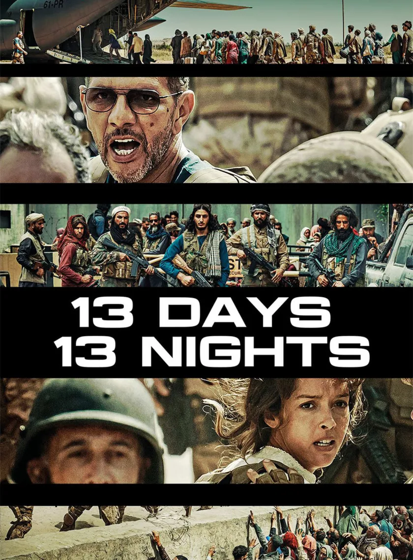 13 Days,13 Nights (2025) (Hindi + French) Dual Audio Hollywood Movie BluRay HD ESub poster