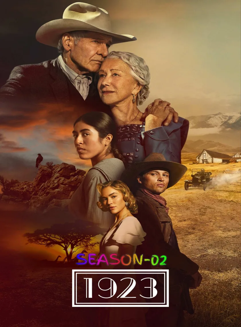 1923 S02 (2025) (Hindi + English) Dual Audio Completed Web Series BluRay HEVC ESub poster