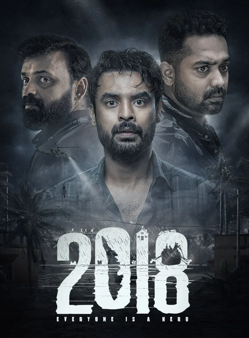 2018 Everyone Is A Hero (2023) (Hindi + Malayalam) Dual Audio UnCut South Movie HD ESub poster