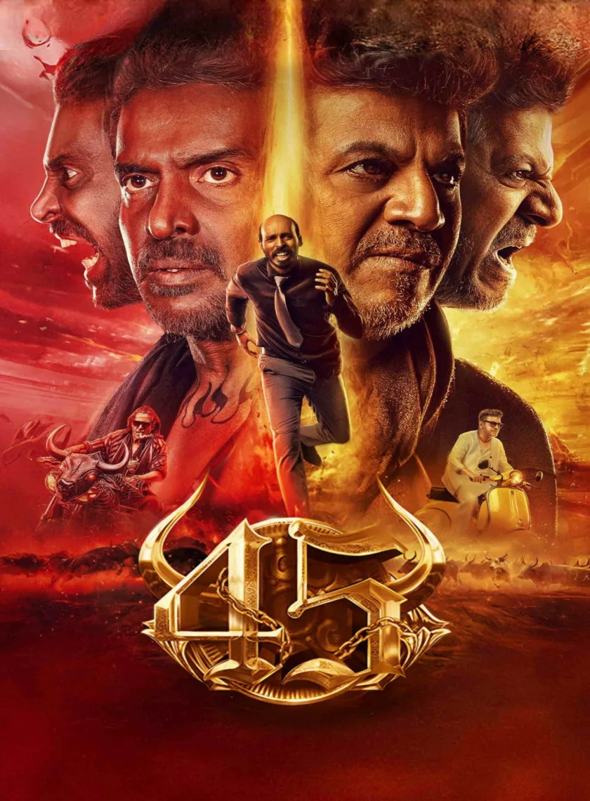 45 (2025) (Hindi + Kannada) Dual Audio UnCut South Movie HD ESub poster