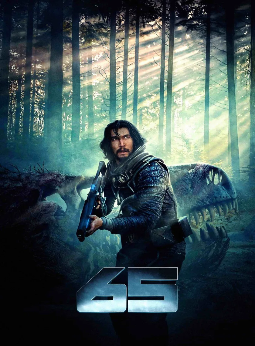 65 (2023) Hollywood (Hindi English) Dual Audio Full Movie HD ESub poster