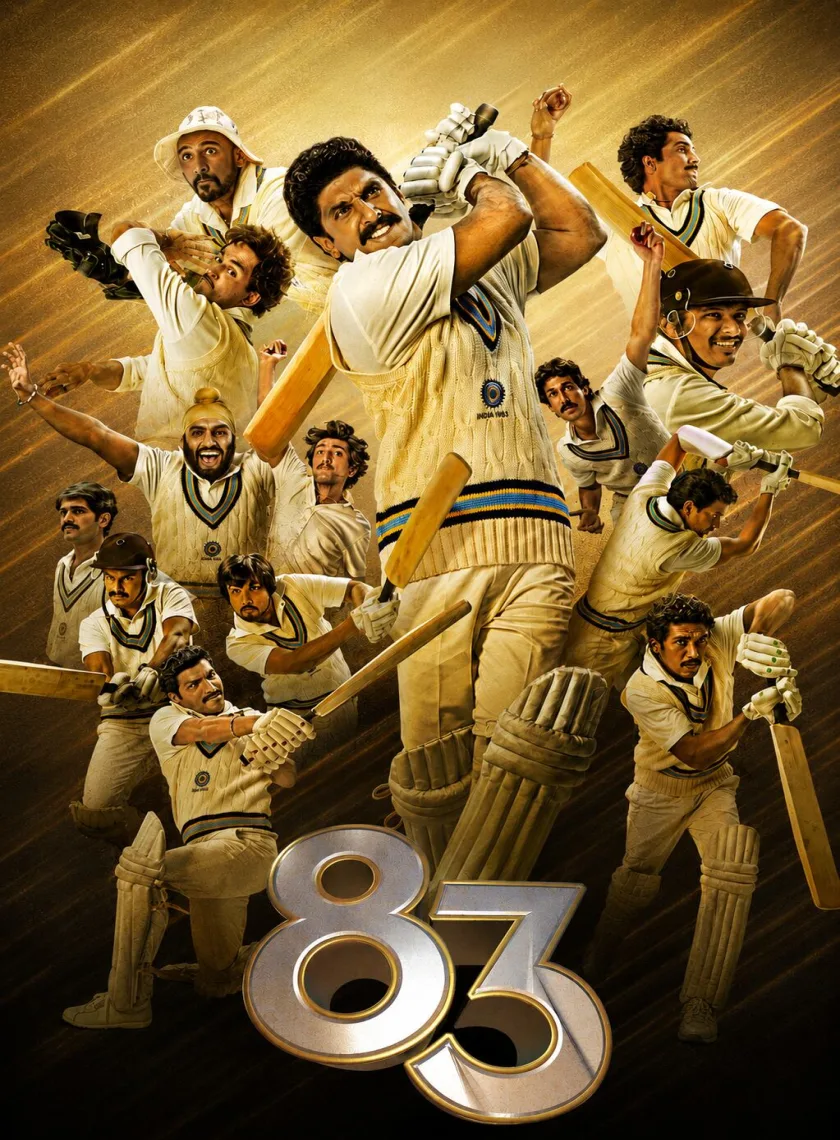 83 (2021) Bollywood Hindi Movie HD ESub poster