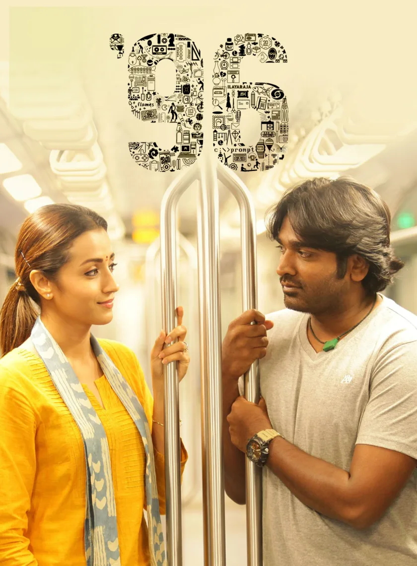 96 (2018) {Hindi + Tamil} Dual Audio UnCut Movie HD ESub poster