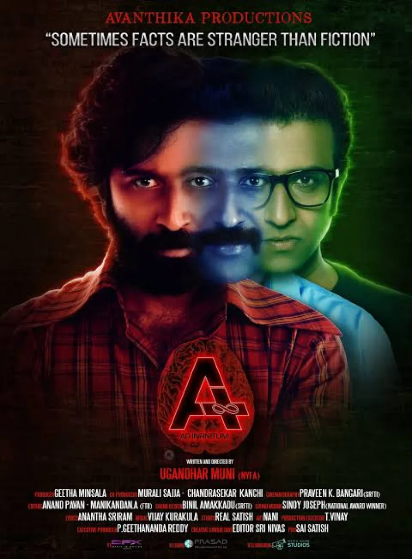 A Ad Infinitum (2021) New South Full Movie Fan Dubbed [Hindi (Fan Dubbed) And Telugu] Esub [No Ads] HD poster
