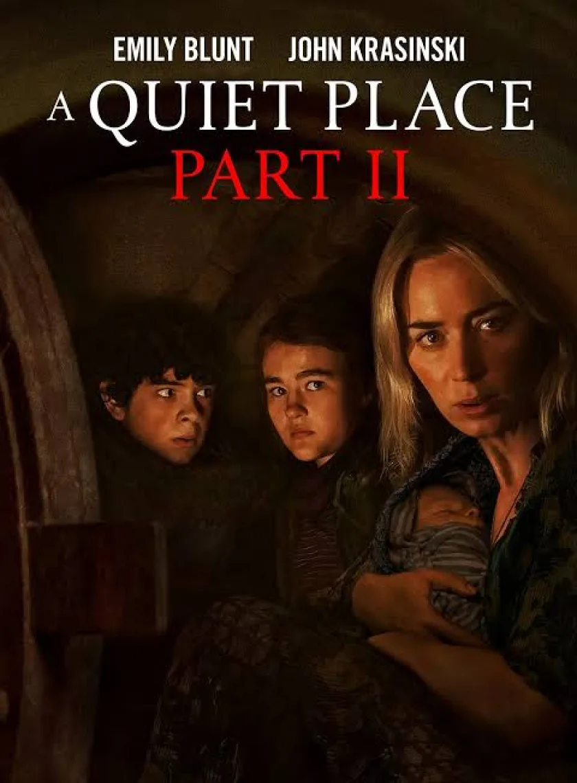A Quiet Place Part II (2020) Hollywood Hindi Dubbed Full Movie ESub BluRay poster