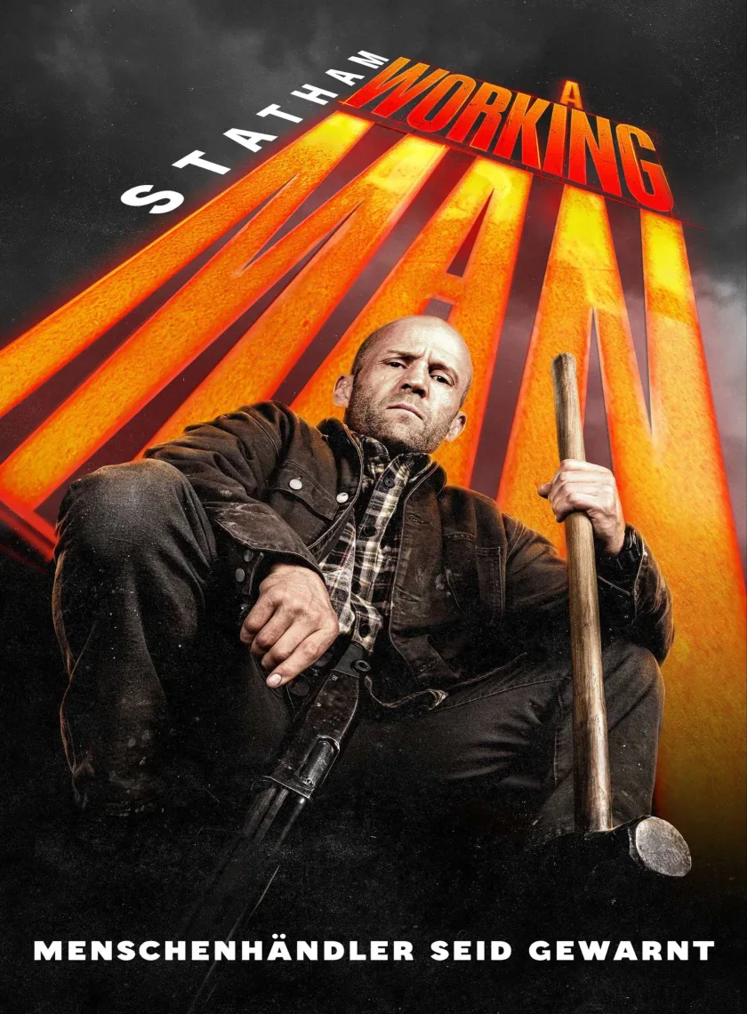 A Working Man (2025) (Hindi + English) Dual Audio Hollywood Movie HD ESub poster