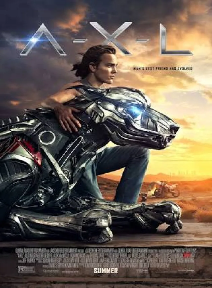 A X L (2019) New Hollywood hindi Dubbed full movie poster