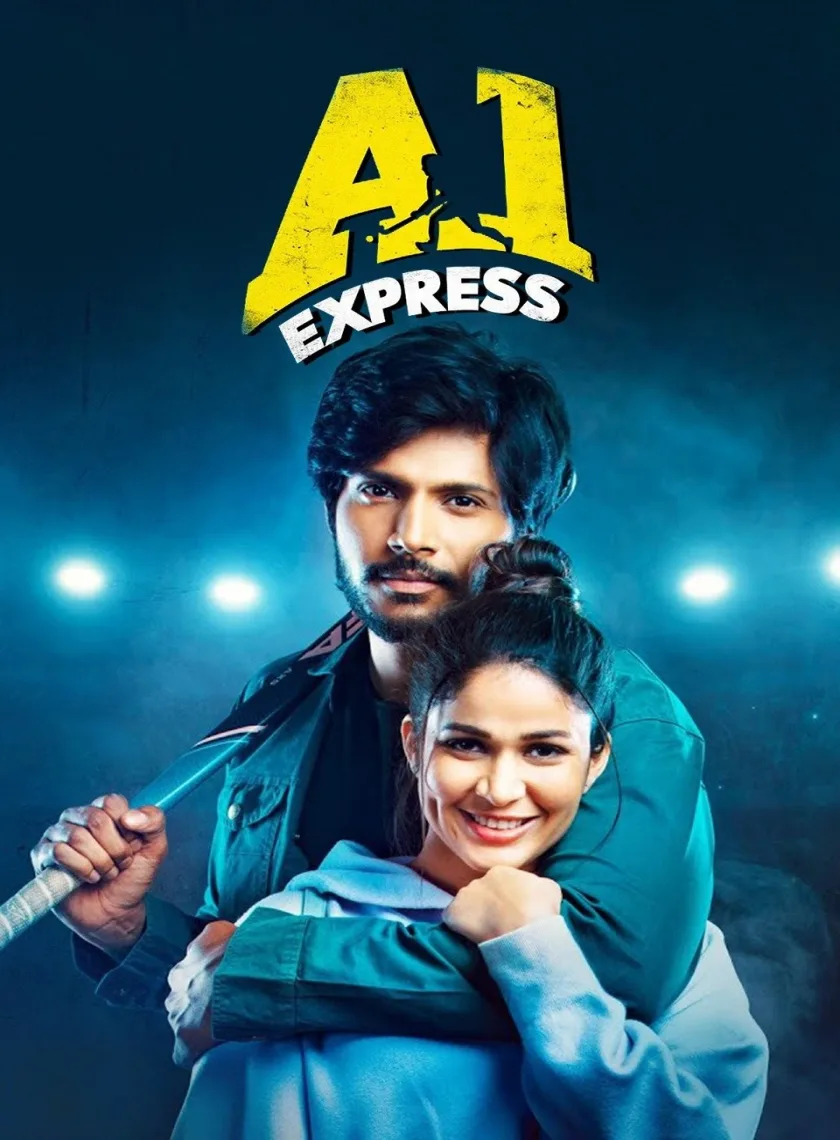 A1 Express (2021) {Hindi + Telugu} Dual Audio South UnCut Movie HD ESub poster