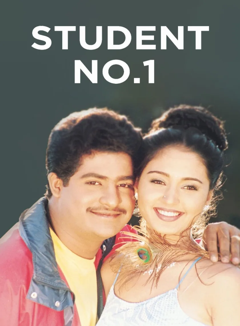 Aaj Ka Mujrim (Student No 1) (2001) (Hindi + Telugu) Dual Audio UnCut South Movie HD ESub poster
