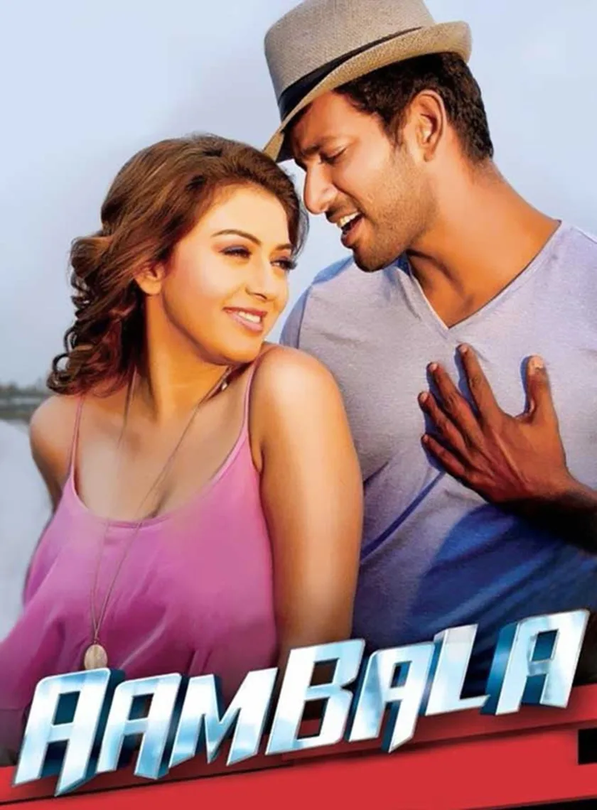 Aambala (2015) {Hindi + Tamil} Dual Audio UnCut Movie HD ESub poster