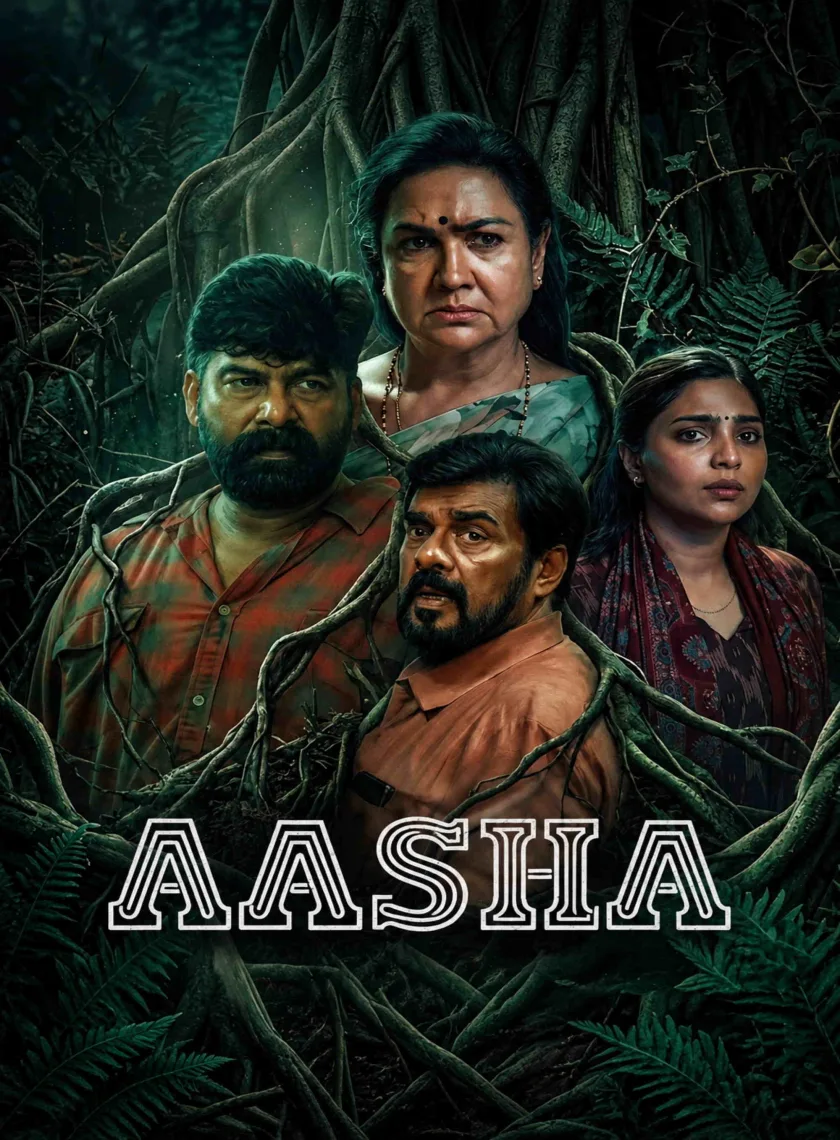 Aasha (2026) (Hindi + Malayalam) Dual Audio UnCut South Movie HD ESub poster