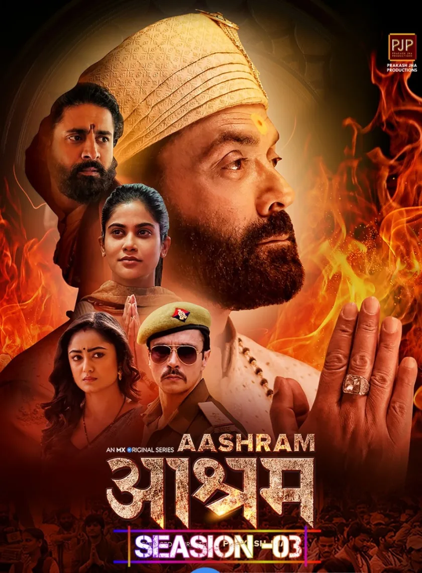 Aashram S03 (2022) Hindi Completed Web Series HEVC ESub poster