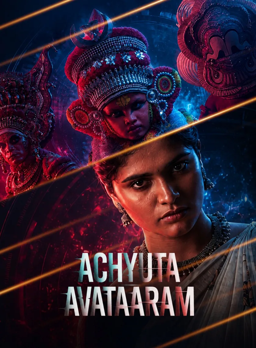 Achyuta Avataaram (2026) (Hindi + Malayalam) Dual Audio UnCut South Movie HD ESub poster