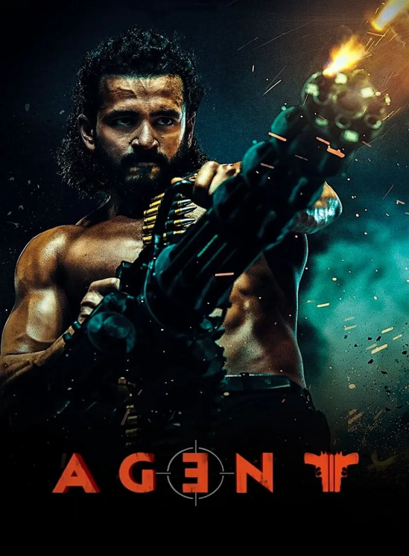 Agent (2023) (Hindi + Telugu) Dual Audio UnCut South Movie HD ESub poster