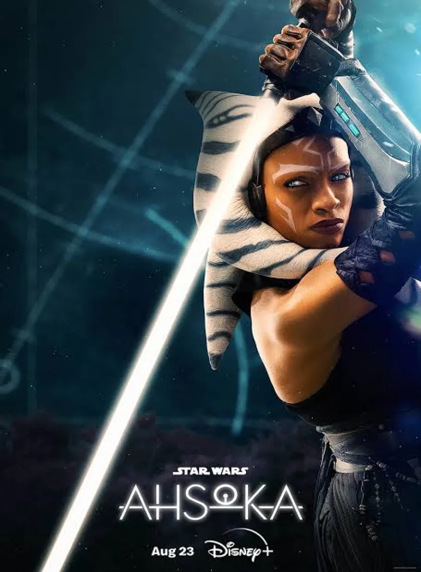 Ahsoka S1 (2023) MCU {Hindi + English} Dual Audio Completed Web Series HEVC ESub poster