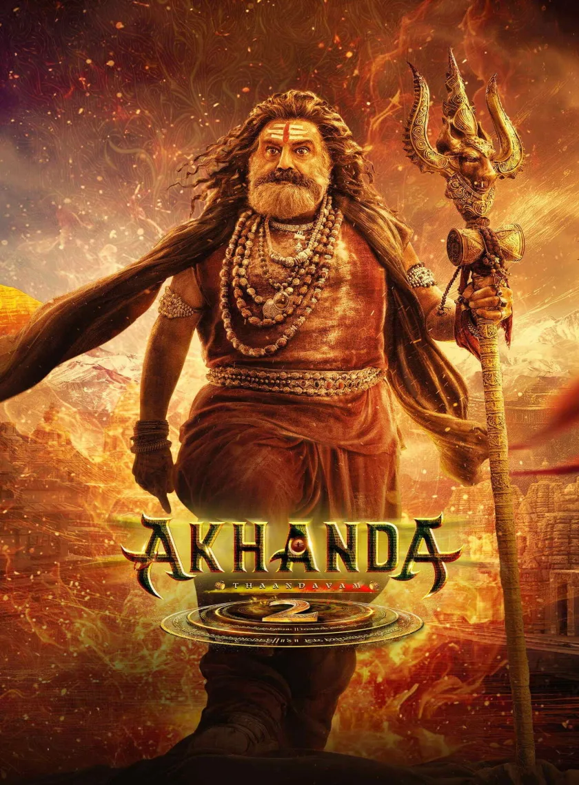 Akhanda 2 - Thaandavam (2025) (Hindi + Telugu) Dual Audio UnCut South Movie HD ESub poster