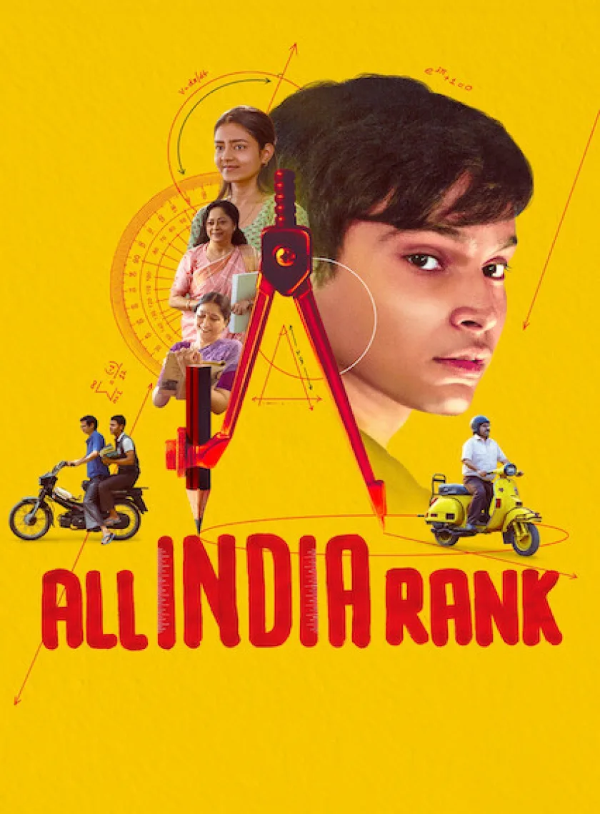 All India Rank (2024) Bollywood Hindi Full Movie HD ESub poster