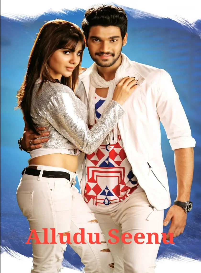 Alludu Seenu (2014) (Hindi + Telugu) Dual Audio UnCut South Movie HD ESub poster