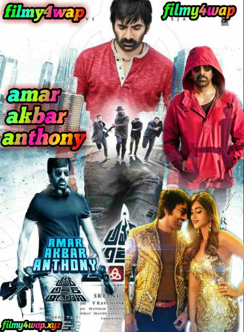 Amar Akbhar Anthoni (Amar Akbar Anthony) 2019 South Hindi Dubbed Movie poster