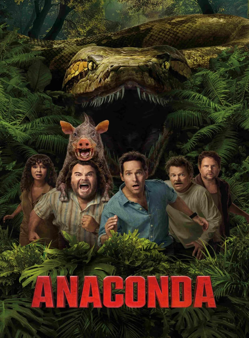 Anaconda (2025) (Hindi + English) Dual Audio Hollywood Movie HD ESub poster