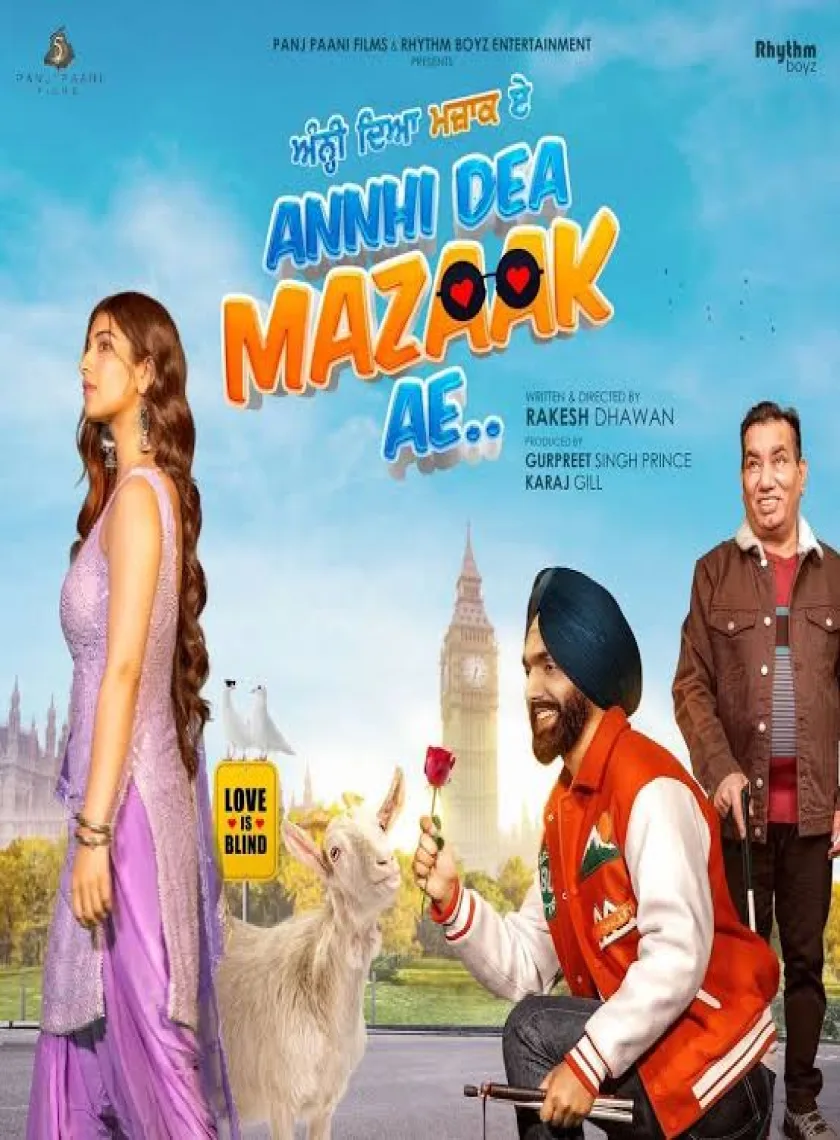 Annhi Dea Mazaak Ae (2023) Punjabi Full Movie HD ESub poster