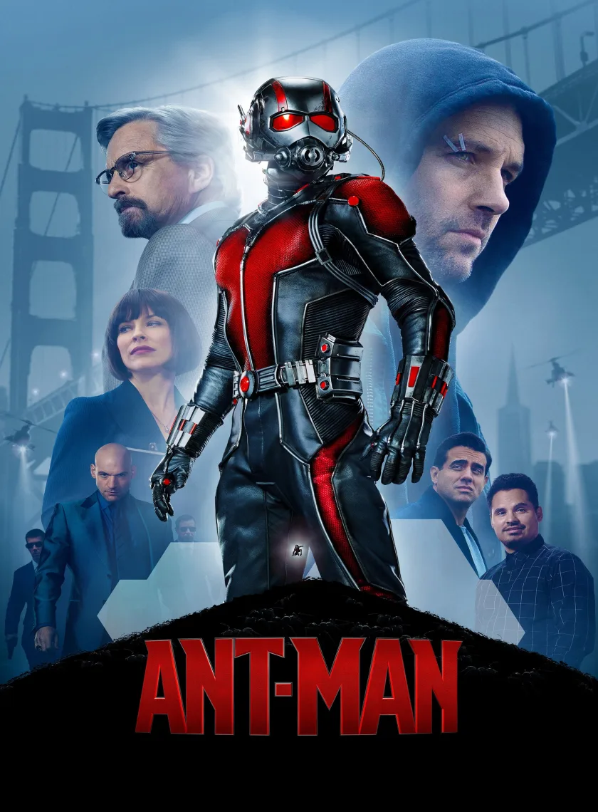Ant-Man (2015) (Hindi + English) Dual Audio MCU Movie BluRay HD ESub poster
