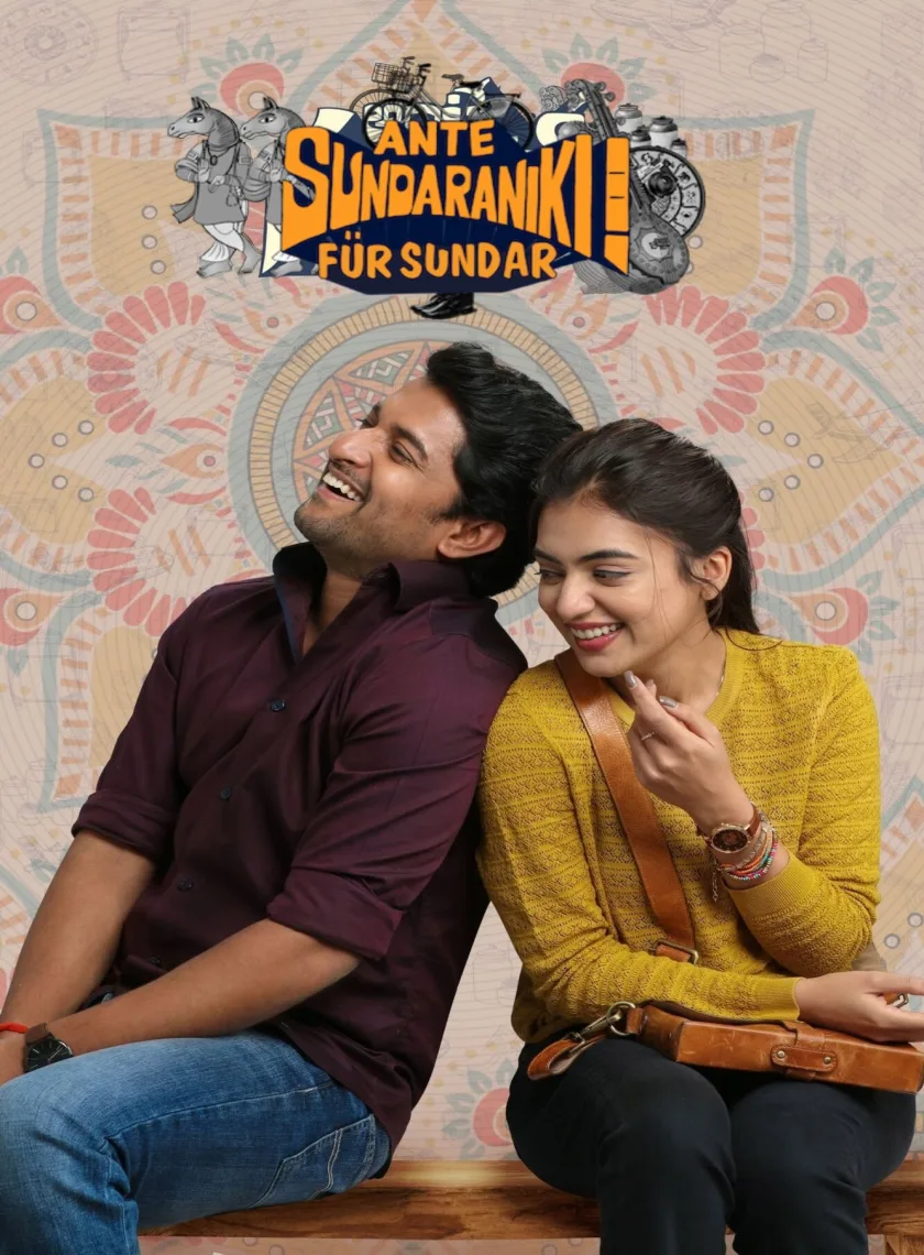 Ante Sundaraniki (2022) (Hindi HQ + Telugu) Dual Audio UnCut Movie HD ESub poster