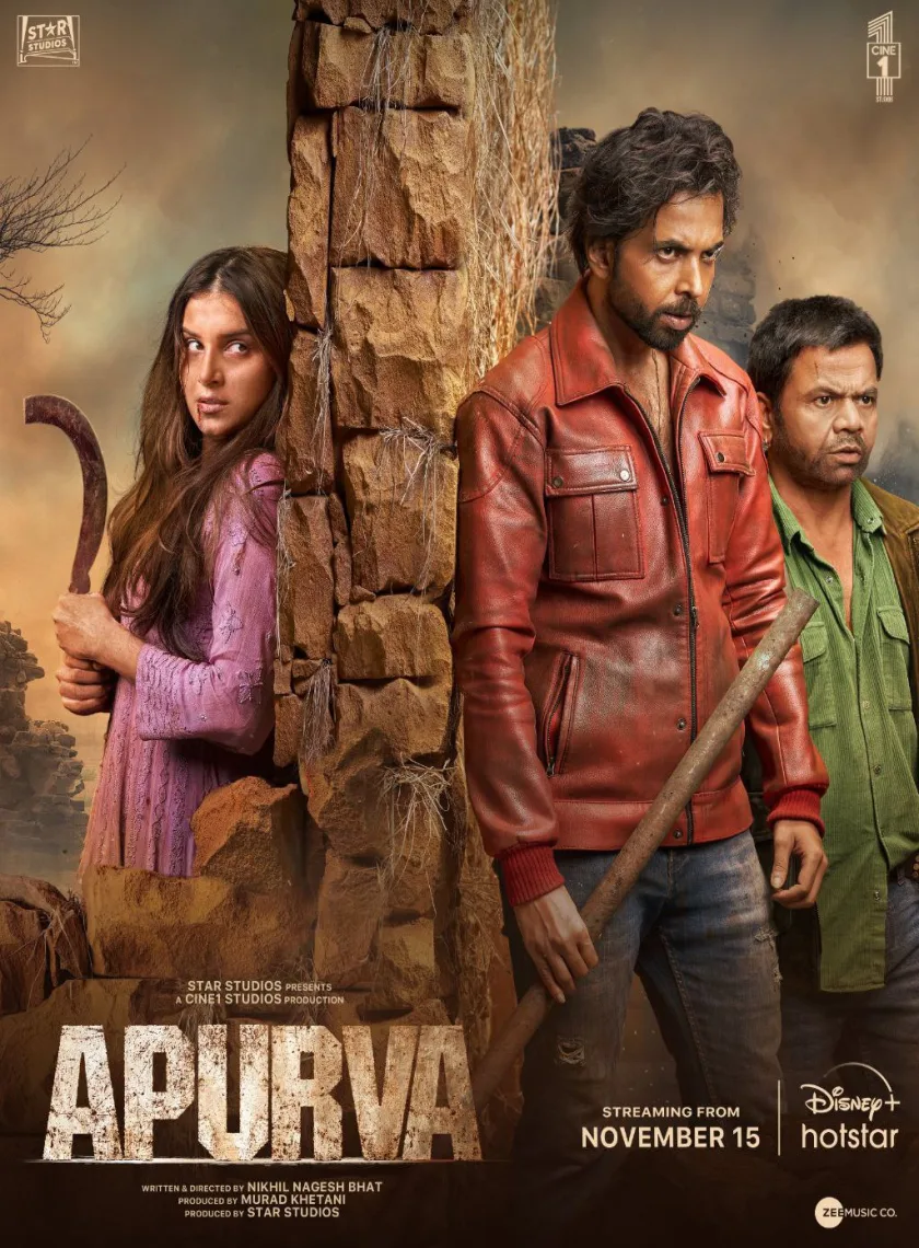 Apurva (2023) Hindi Full Movie HD ESub poster