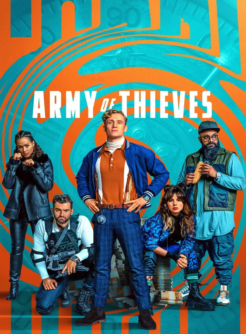 Army of Thieves (2021) (Hindi + English) Dual Audio Hollywood Movie HD ESub poster