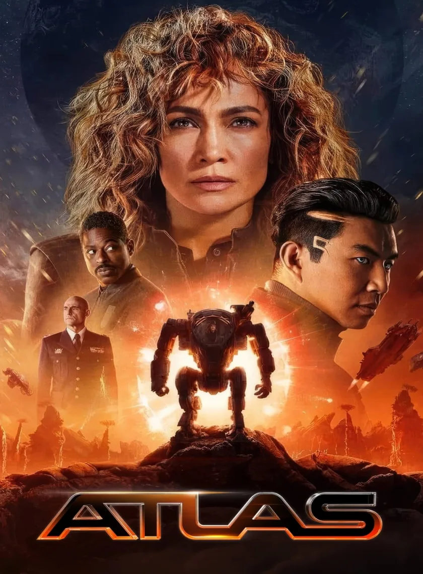 Atlas (2024) {Hindi + English} Dual Audio Movie HD ESub poster