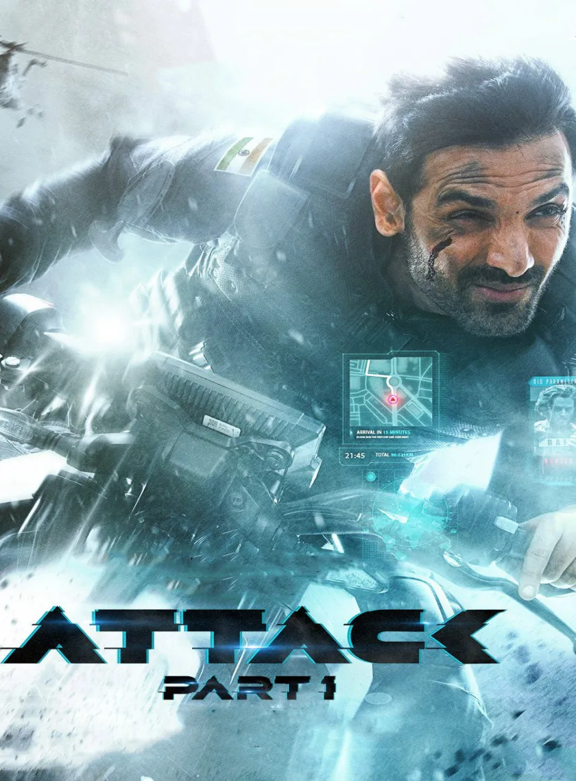 Attack Part 1 (2022) Bollywood Hindi Movie HD ESub poster