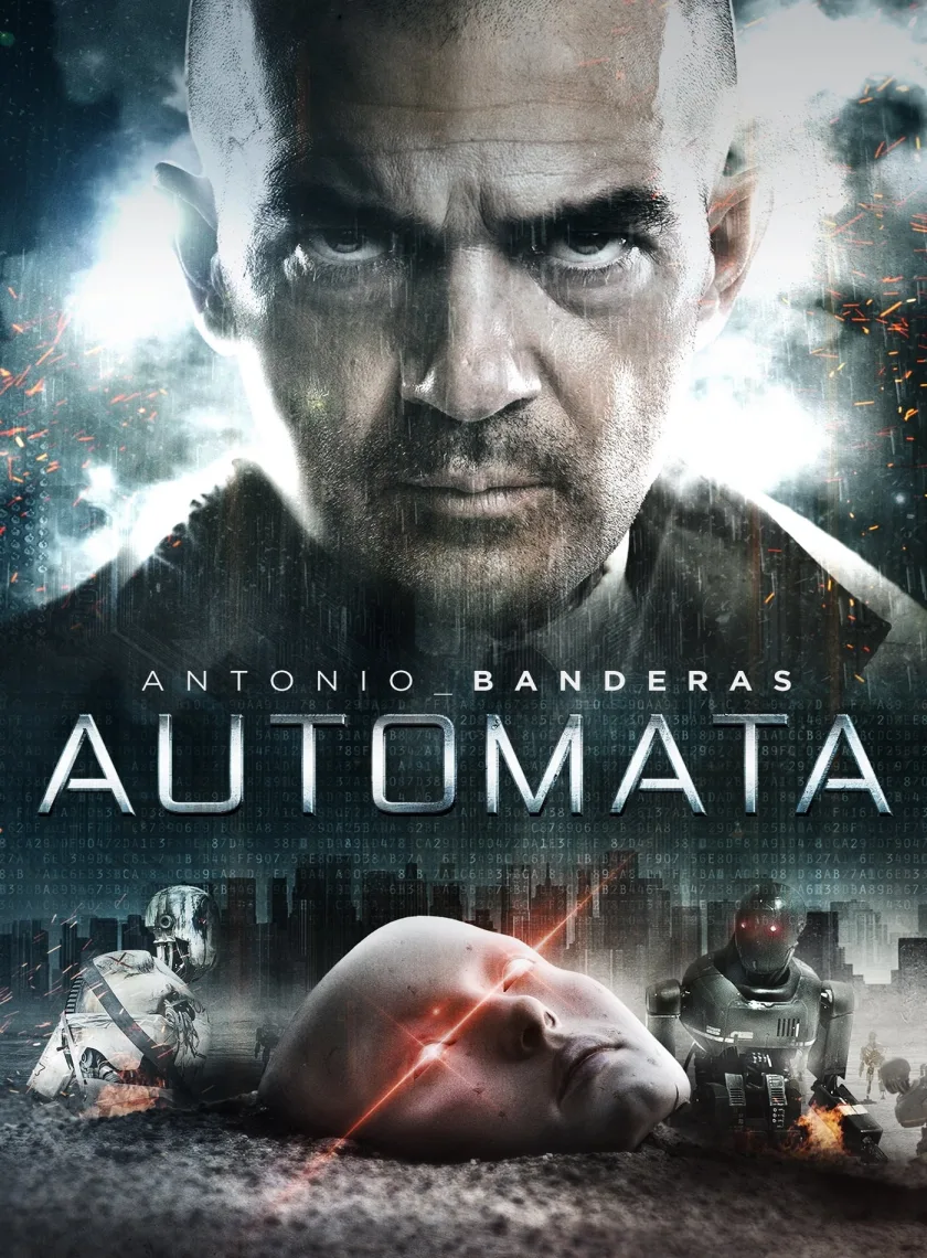 Automata (2014) (Hindi + English) Dual Audio Hollywood Movie BluRay HD ESub poster
