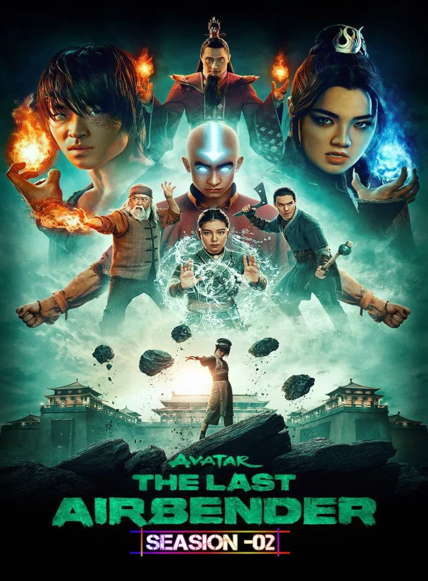 Avatar The Last Airbender S02 (2026) (Hindi + English) Dual Audio Web Series HEVC ESub poster
