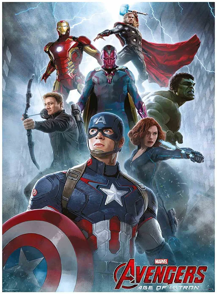 Avengers Age of Ultron (2015) MCU {Hindi + English} BluRay Dual Audio Full Movie HD ESub poster