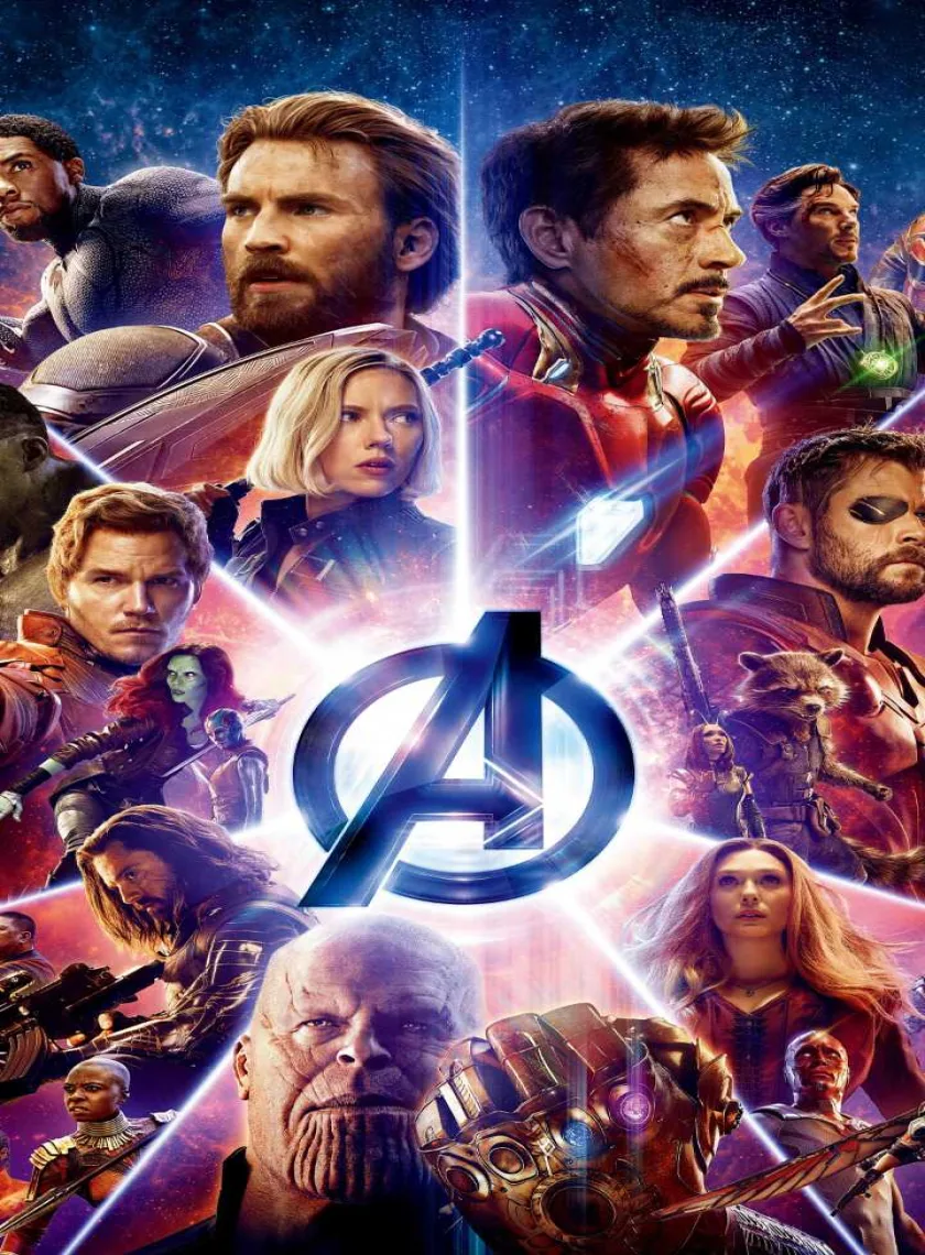 Avengers Infinity War (2018) MCU {Hindi + English} BluRay Dual Audio Full Movie HD ESub poster