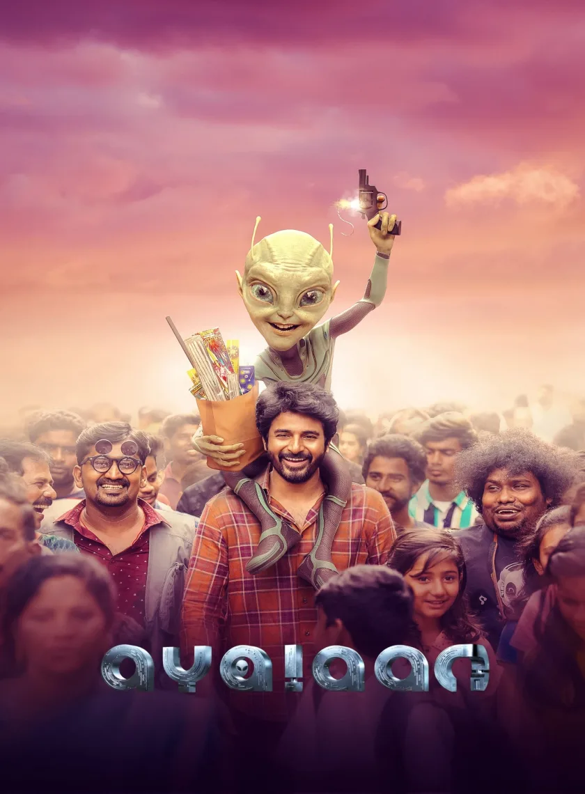 Ayalaan (2024) (Hindi + Tamil) Dual Audio UnCut South Movie HD ESub poster