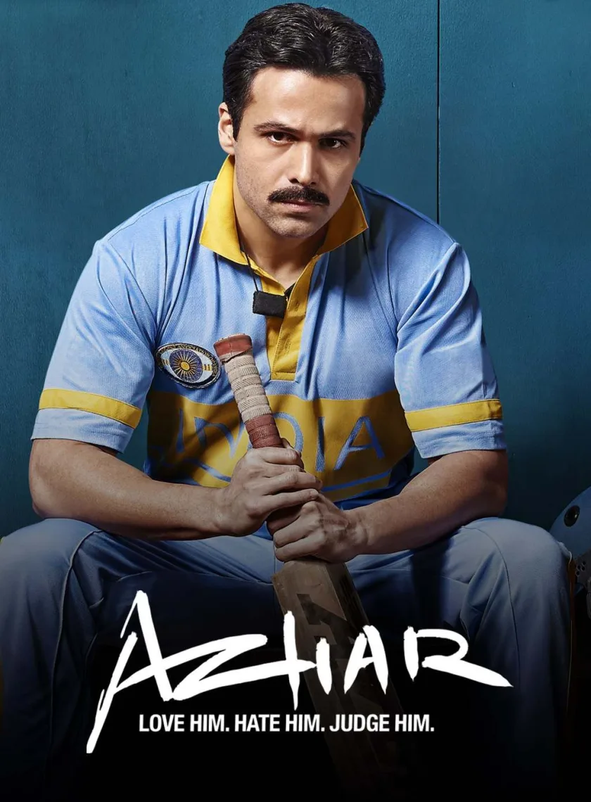 Azhar (2016) Bollywood Hindi Movie BluRay HD ESub poster