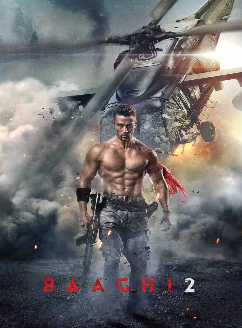 Baaghi 2 (2018) Bollywood Hindi Movie HD ESub poster