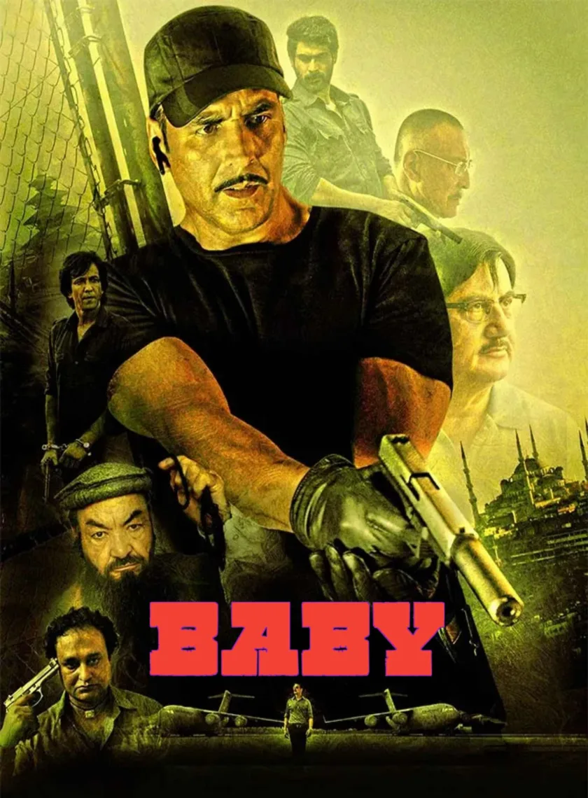 Baby (2015) Bollywood Hindi Movie BluRay HD ESub poster