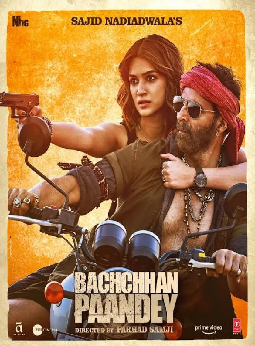 Bachchhan Paandey (2022) Bollywood Hindi Full Movie HD ESub poster