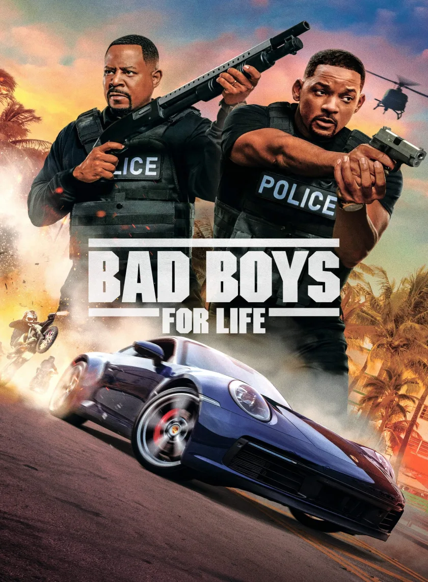 Bad Boys - Ride or Die (2024) (Hindi + English) Dual Audio Hollywood Movie HD ESub poster