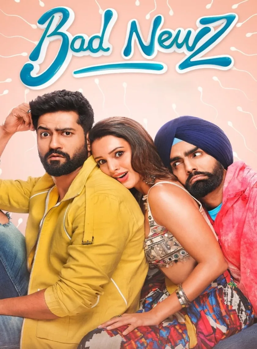 Bad Newz (2024) Bollywood Hindi Movie HD ESub poster
