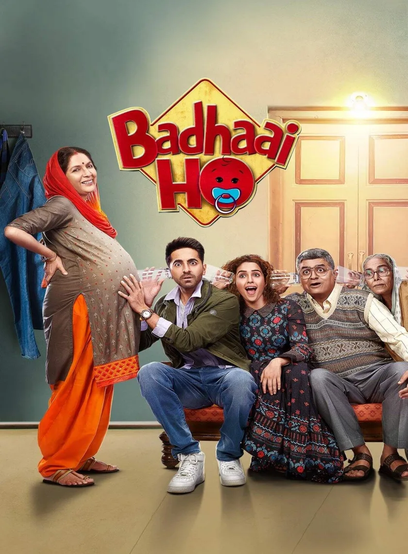 Badhaai Ho (2018) Bollywood Hindi Movie BluRay HD ESub poster