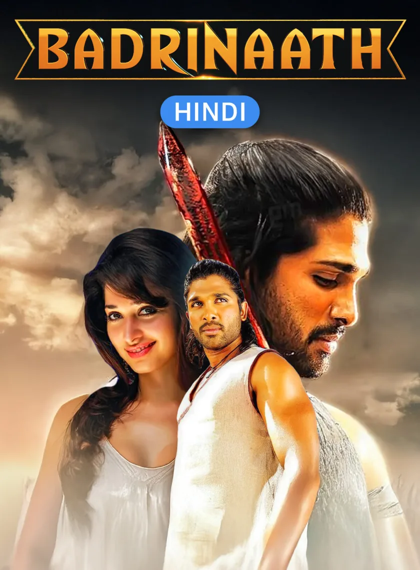 Badrinath (2011) (Hindi + Telugu) Dual Audio UnCut South Movie BluRay HD ESub poster