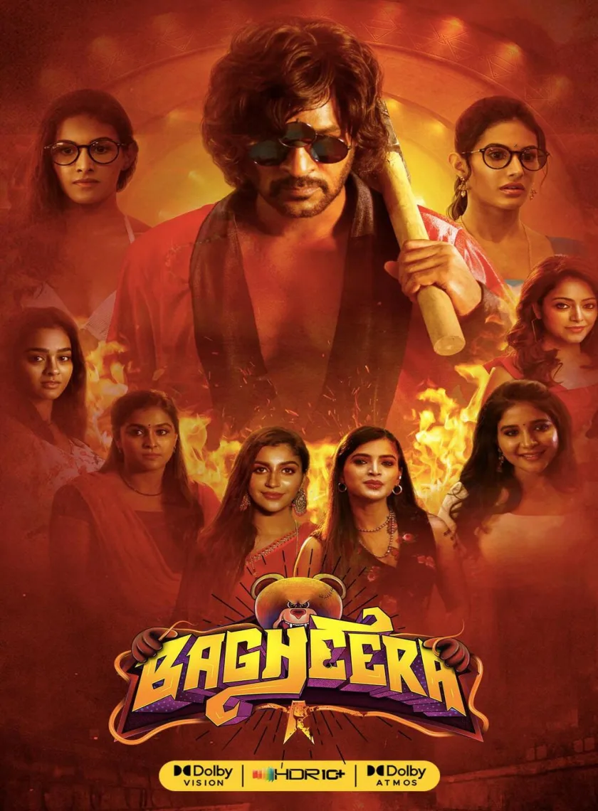 Bagheera (2023) South {Hindi +Tamil} Dual Audio UnCut Full Movie ESub poster