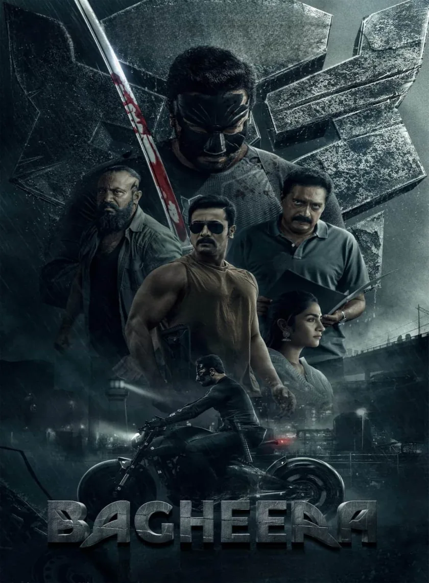 Bagheera (2024) (Hindi + Kannada) Dual Audio UnCut South Movie HD ESub poster