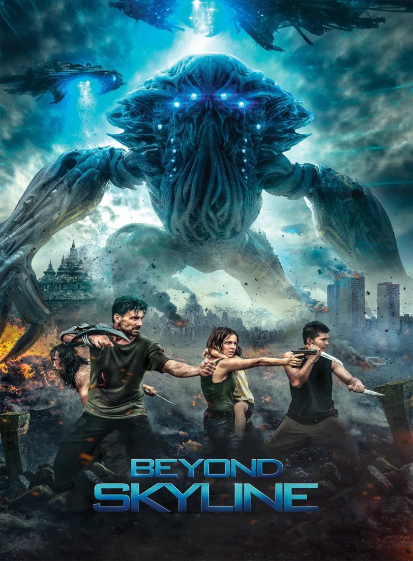 Beyond Skyline (2017) (Hindi + English) Dual Audio Hollywood Movie BluRay HD ESub poster