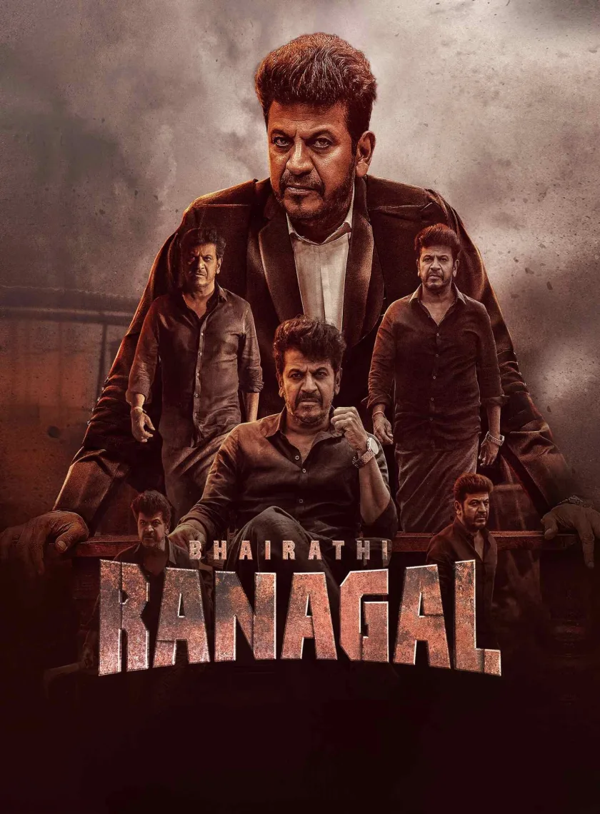 Bhairathi Ranagal (2024) (Hindi + Kannada) Dual Audio UnCut South Movie HD ESub poster