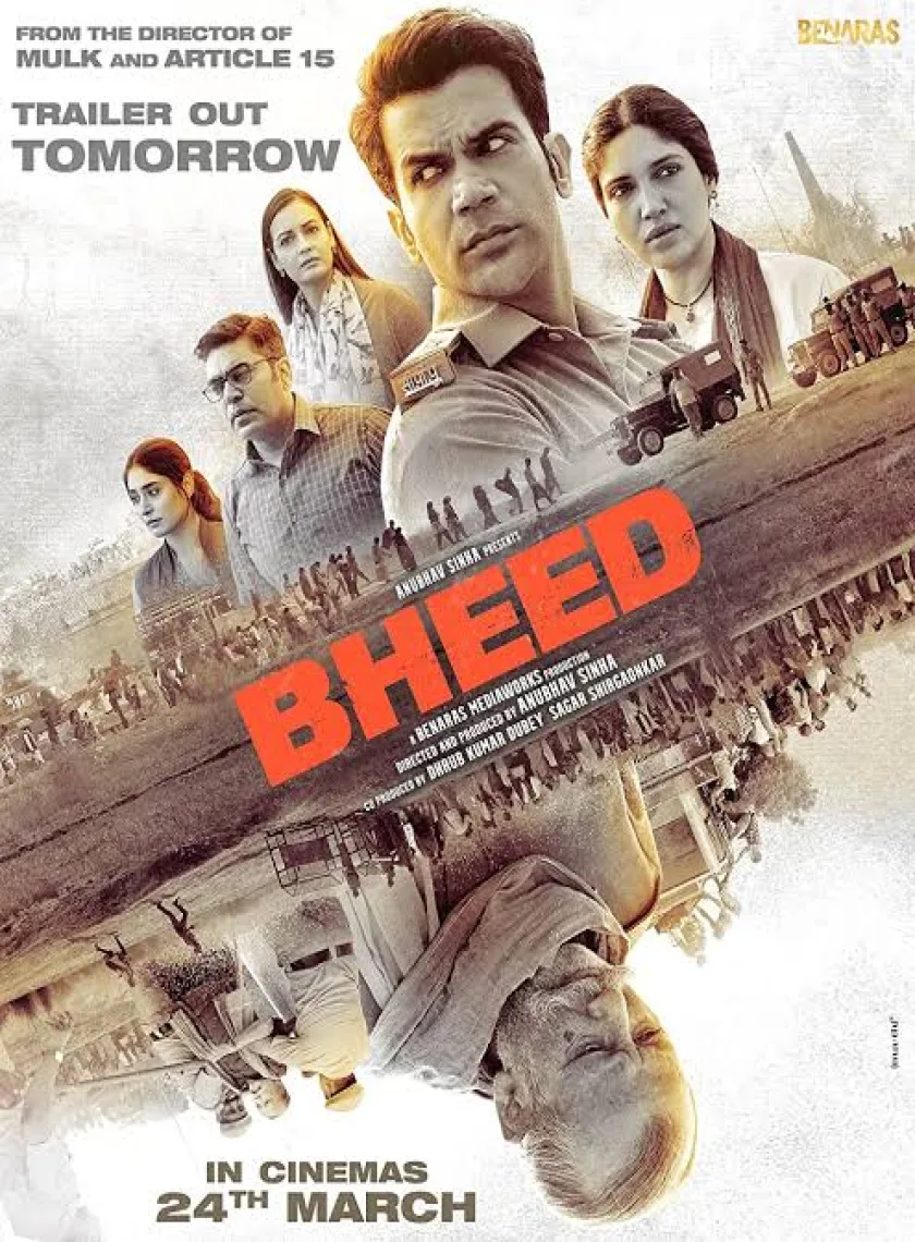Bheed (2023) Bollywood Hindi Full Movie HD ESub poster