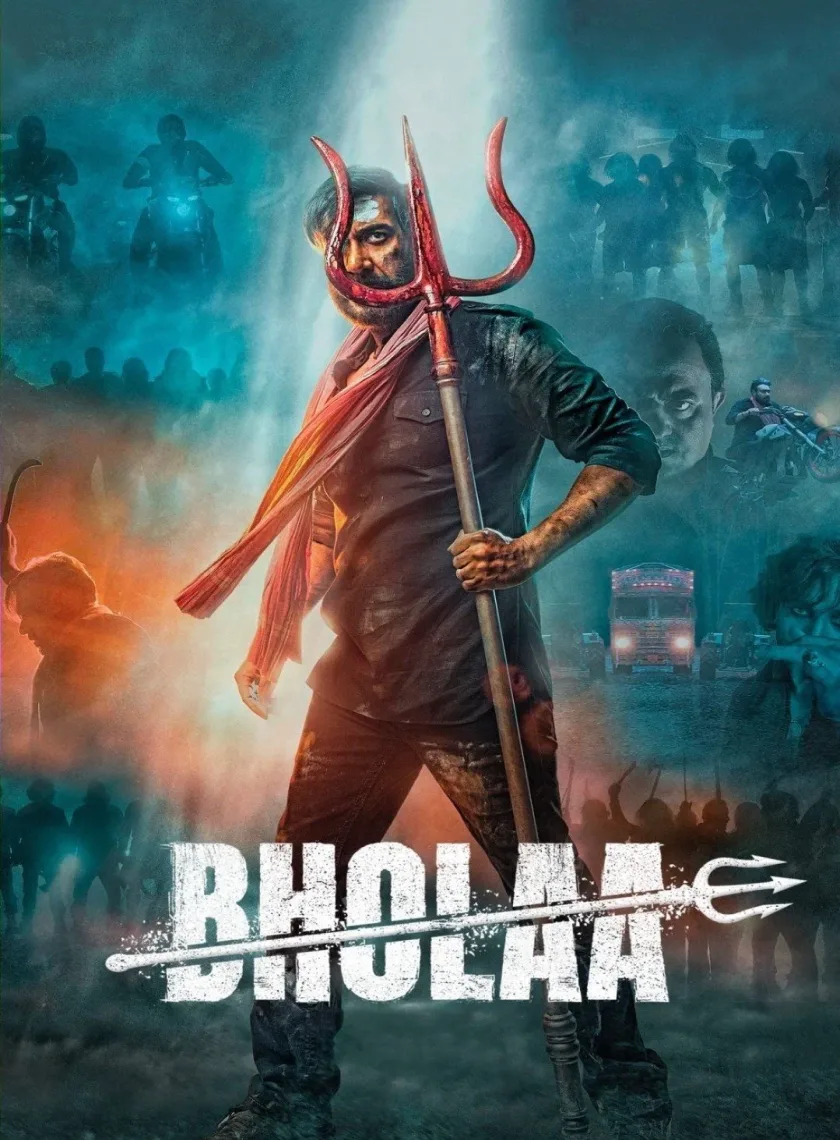 Bholaa (2023) Bollywood Hindi Movie HD ESub poster